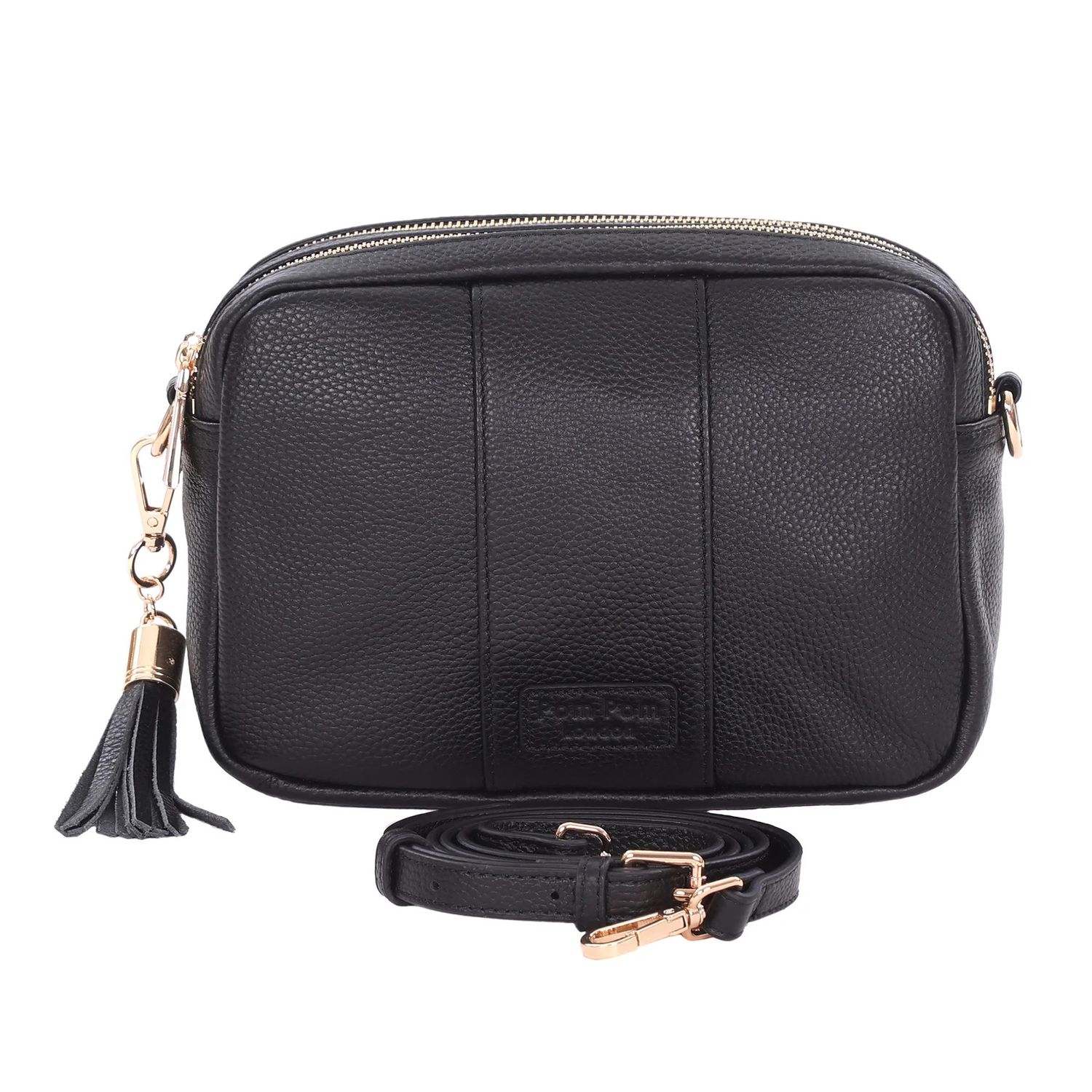 Pom Pom London City Duo Bag Black