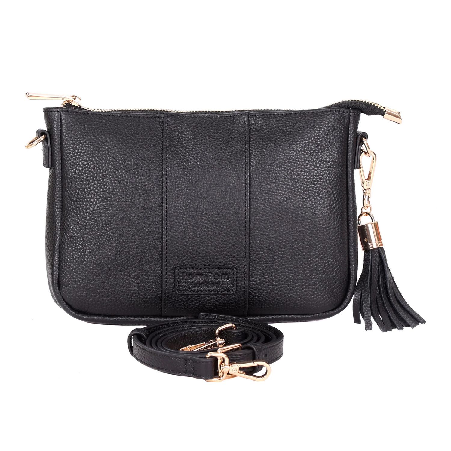 Pom Pom London City Slim Bag Black