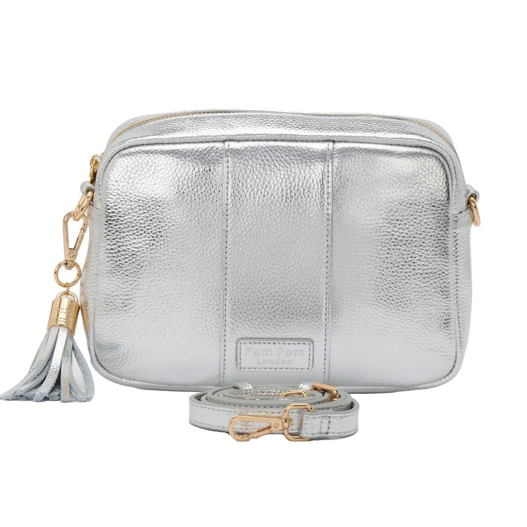 City Bag Metallic Silver