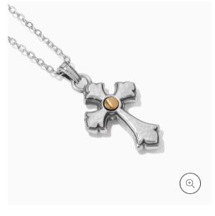 Majestic Regal Cross Reversible Necklace