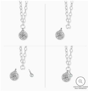Contempo Medallion Charm Necklace