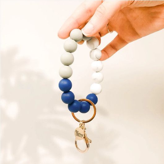 Hands-Free Keychain Wristlet, Size: Lakeside Luxury