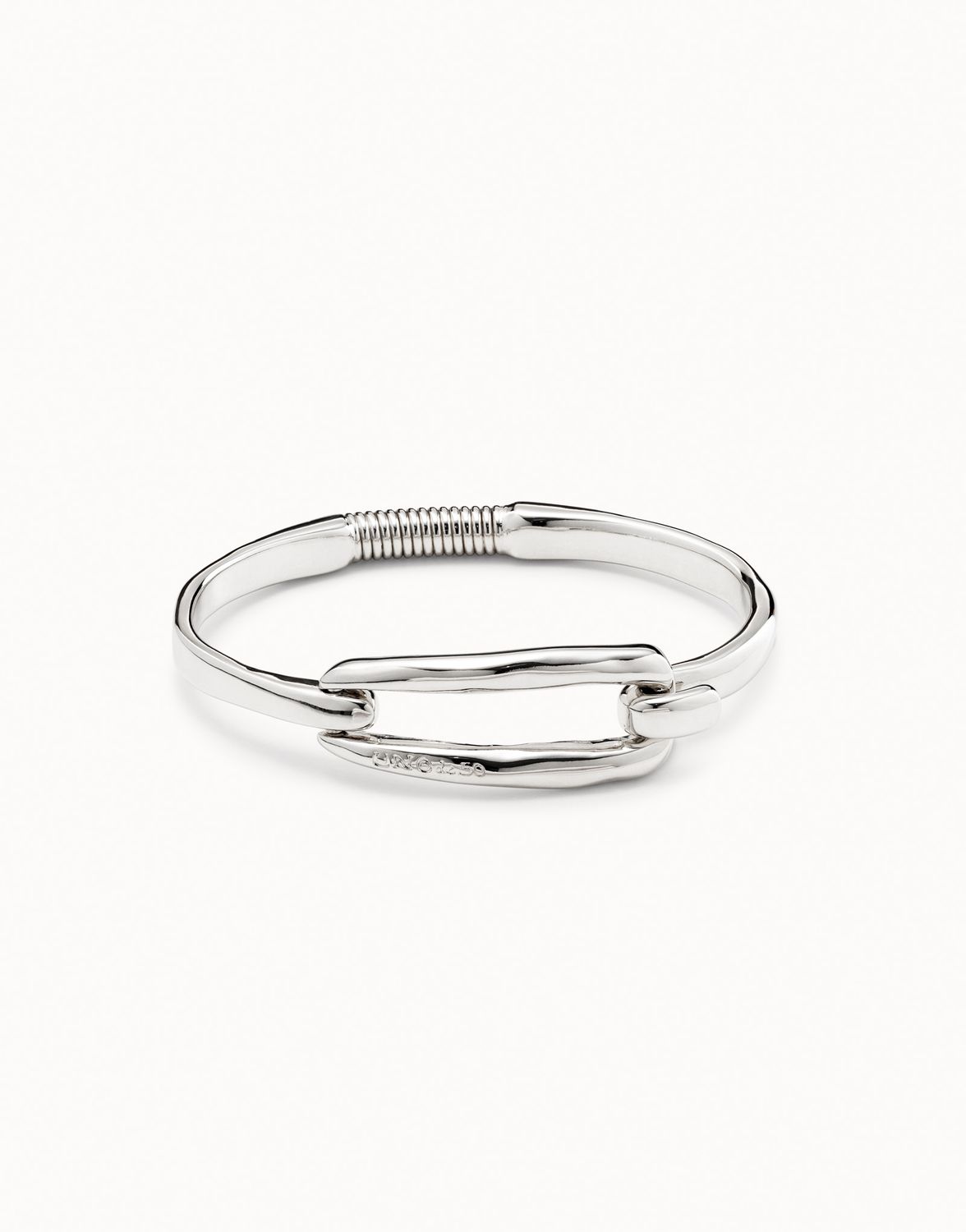 Tied Bangle Bracelet with Buckle
