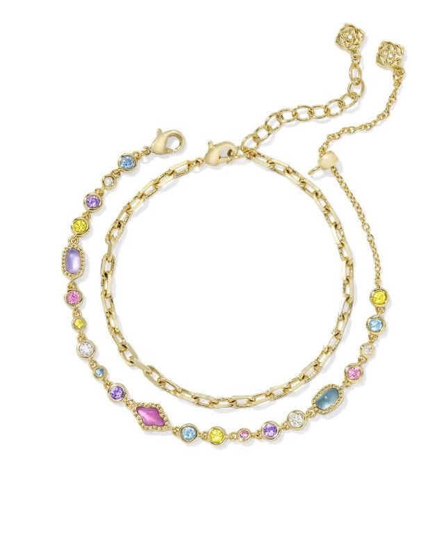 Mini Elisa Abbie Set Multi Mix Gold