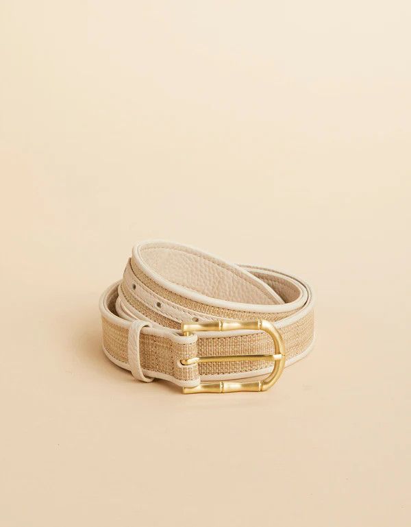 Ella Seagrass Belt 