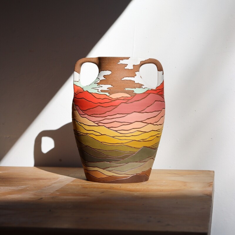 &quot;Year of Life&quot; - Amphora/Vase