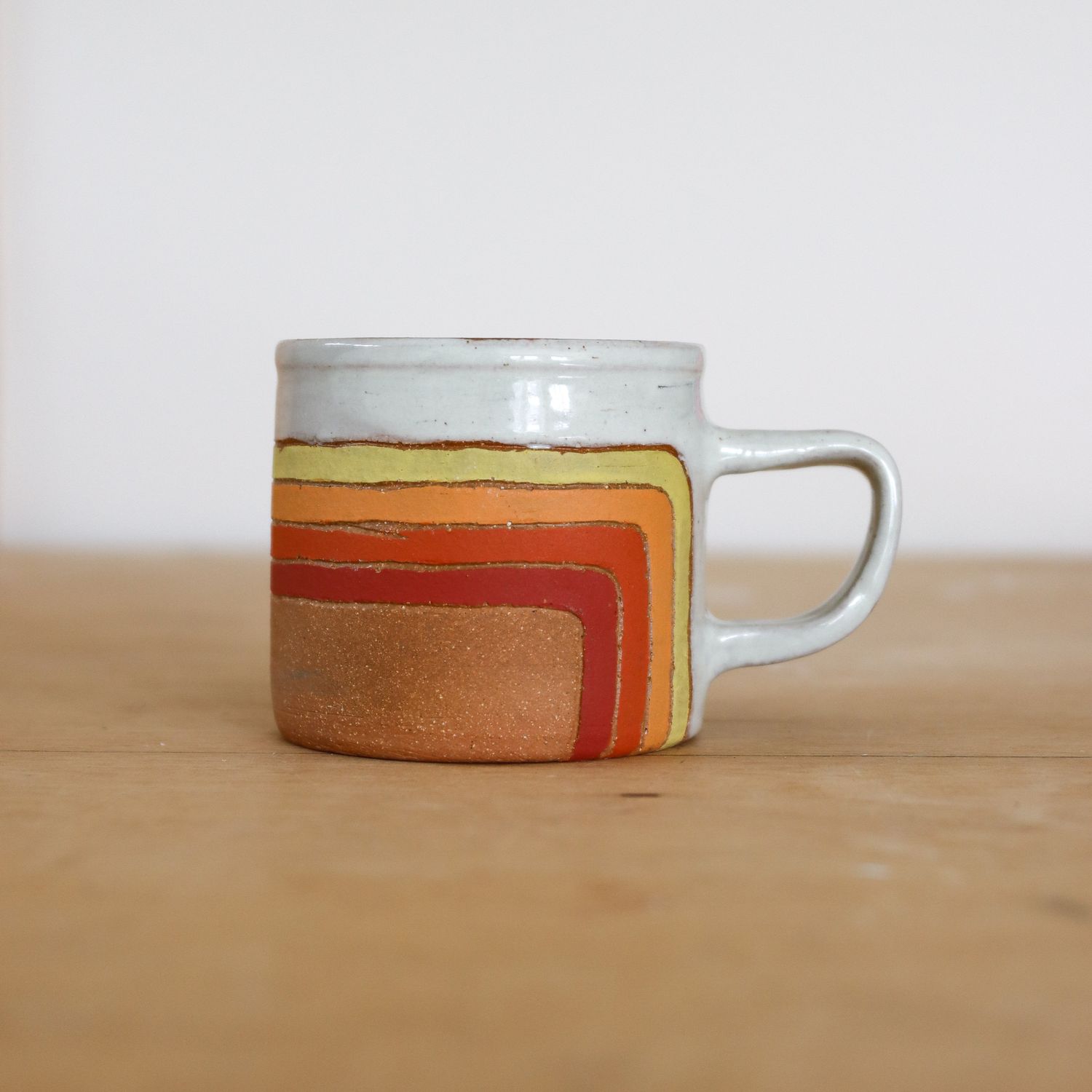 Old 70&#39;s Stripe Mug