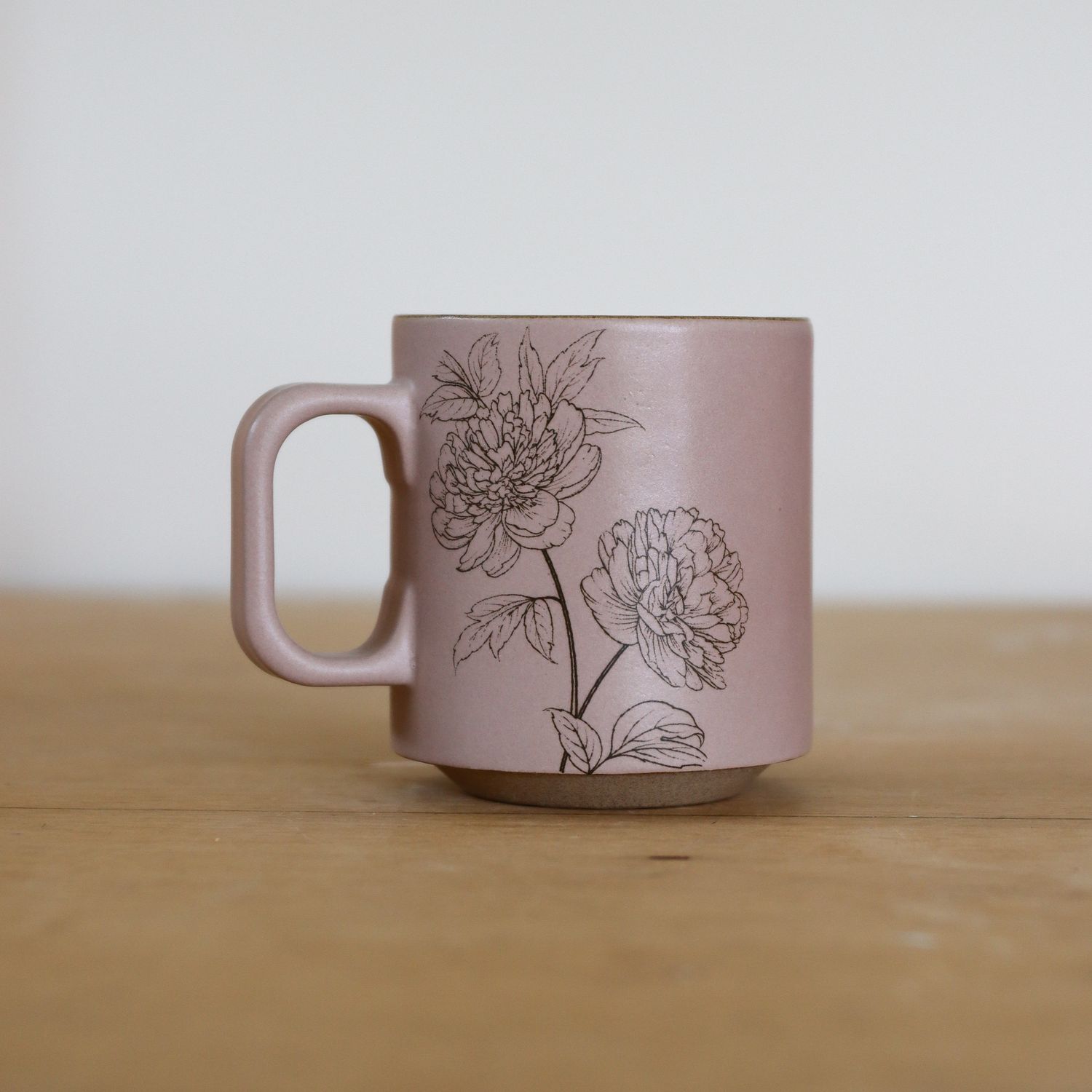 Peony Decal Tester Mug