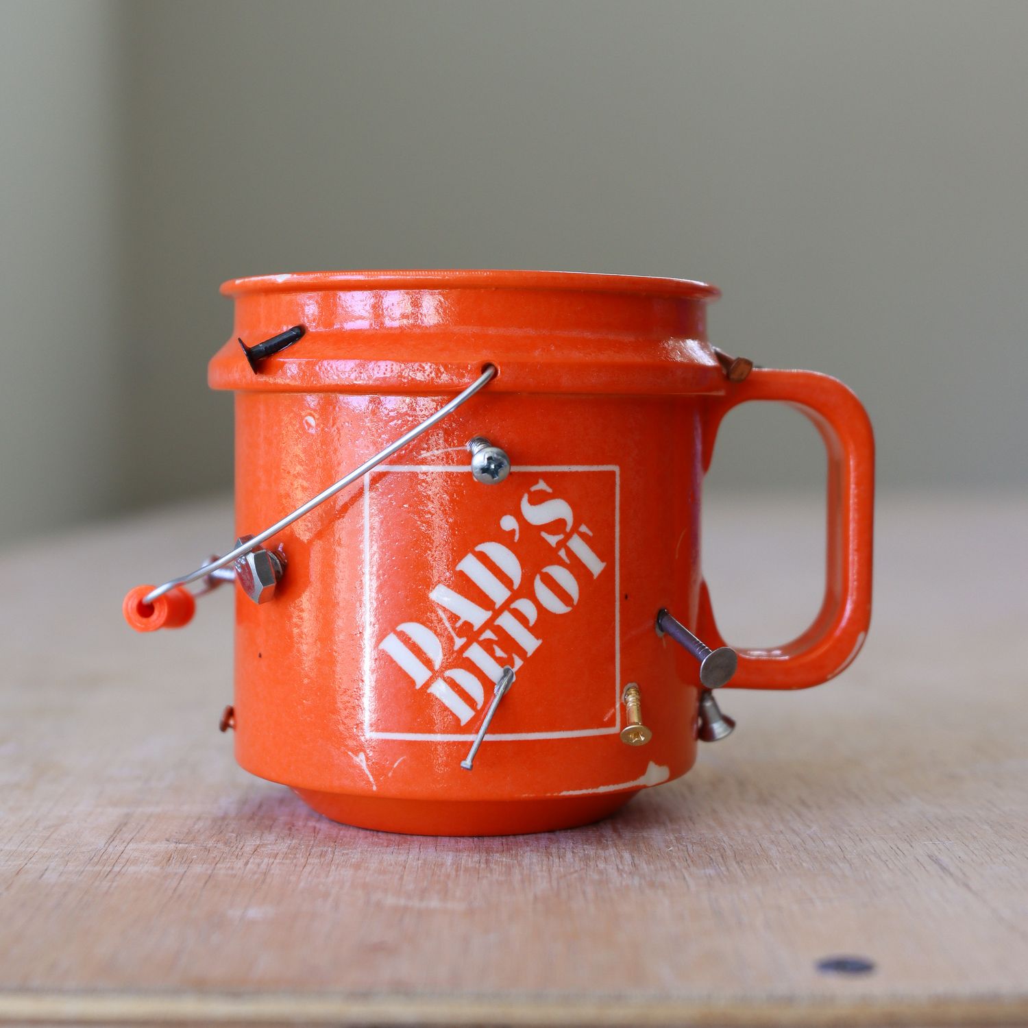Bucket Mug - &quot;Dad&#39;s Depot&quot; Nail Aisle Variant