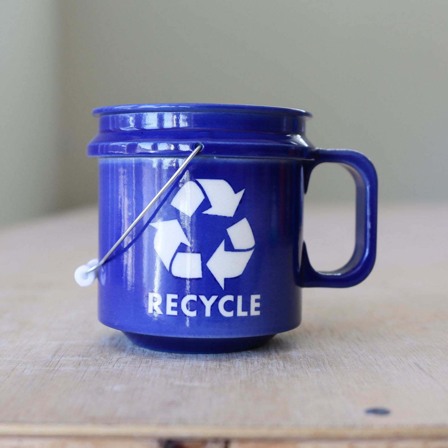 Bucket Mug - &quot;Recycle&quot;
