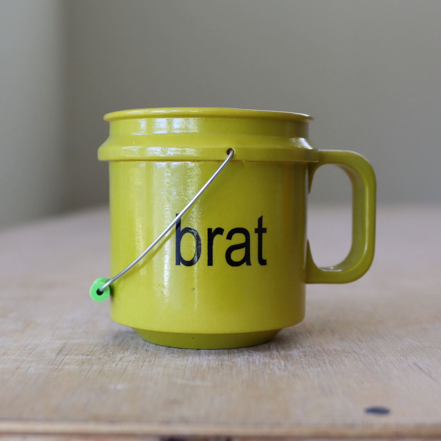 Bucket Mug - &quot;Brat&quot;