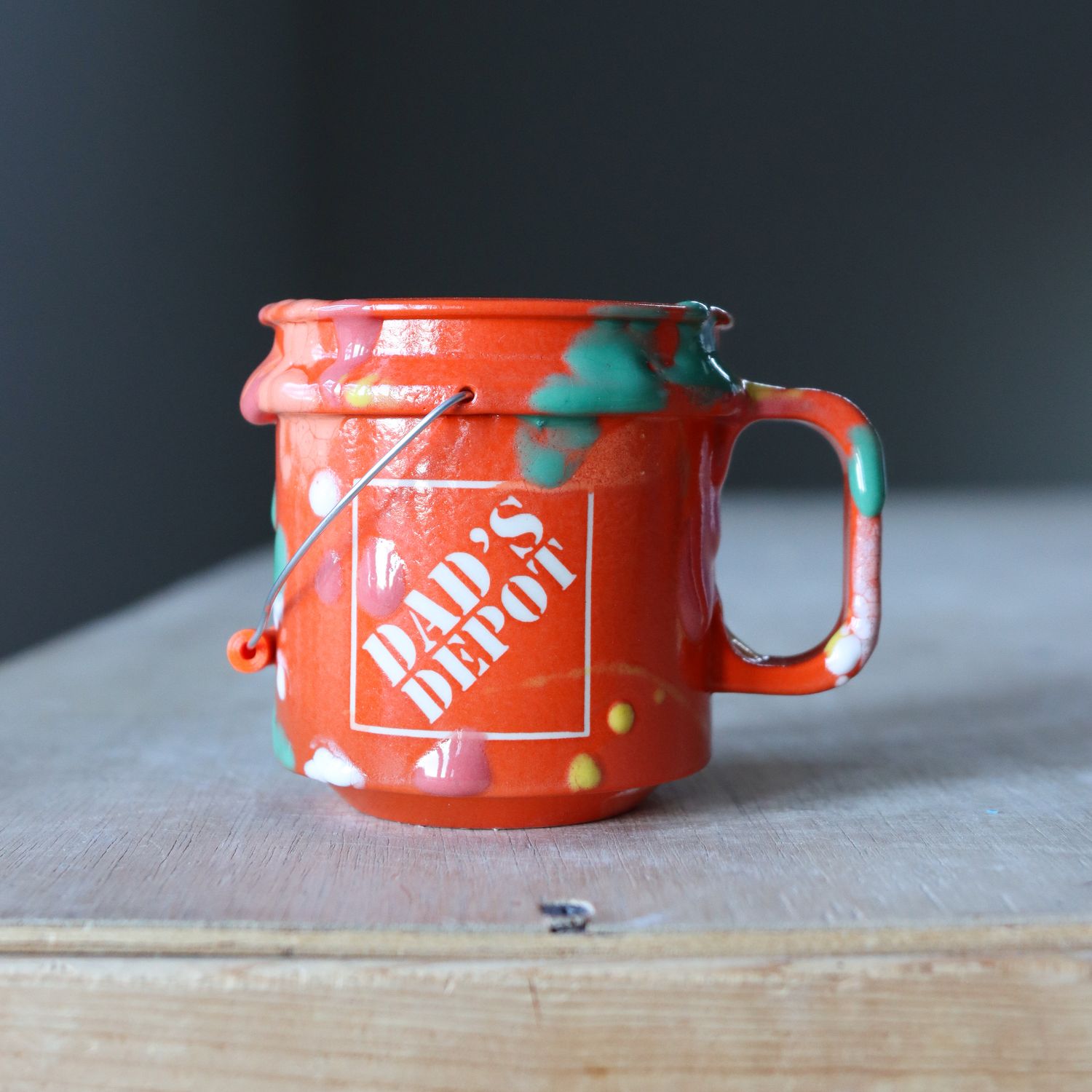 Bucket Mug - &quot;Dad&#39;s Depot&quot; Paint Aisle Variant