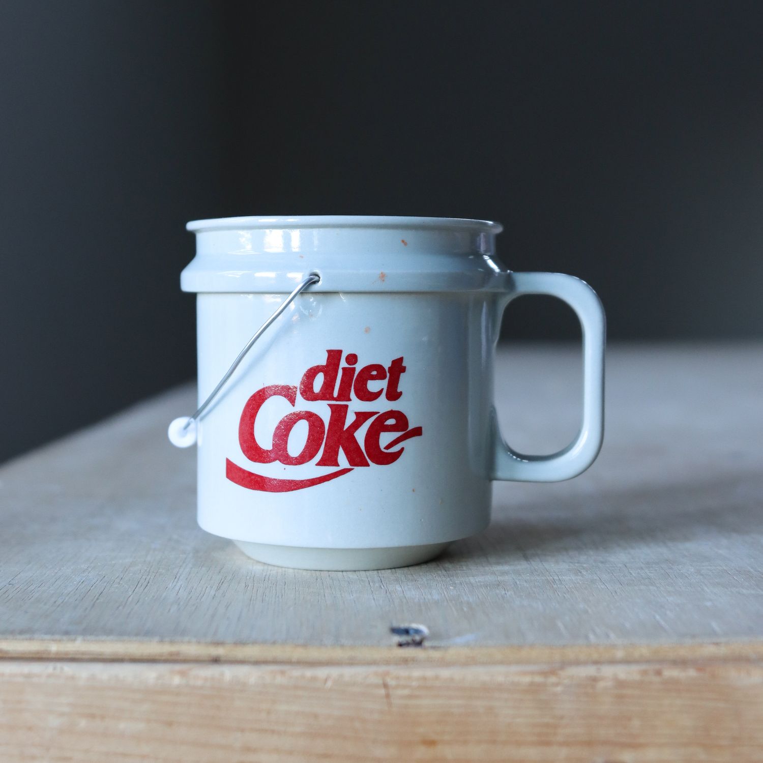 Bucket Mug - Diet Coke(Grey/Red)