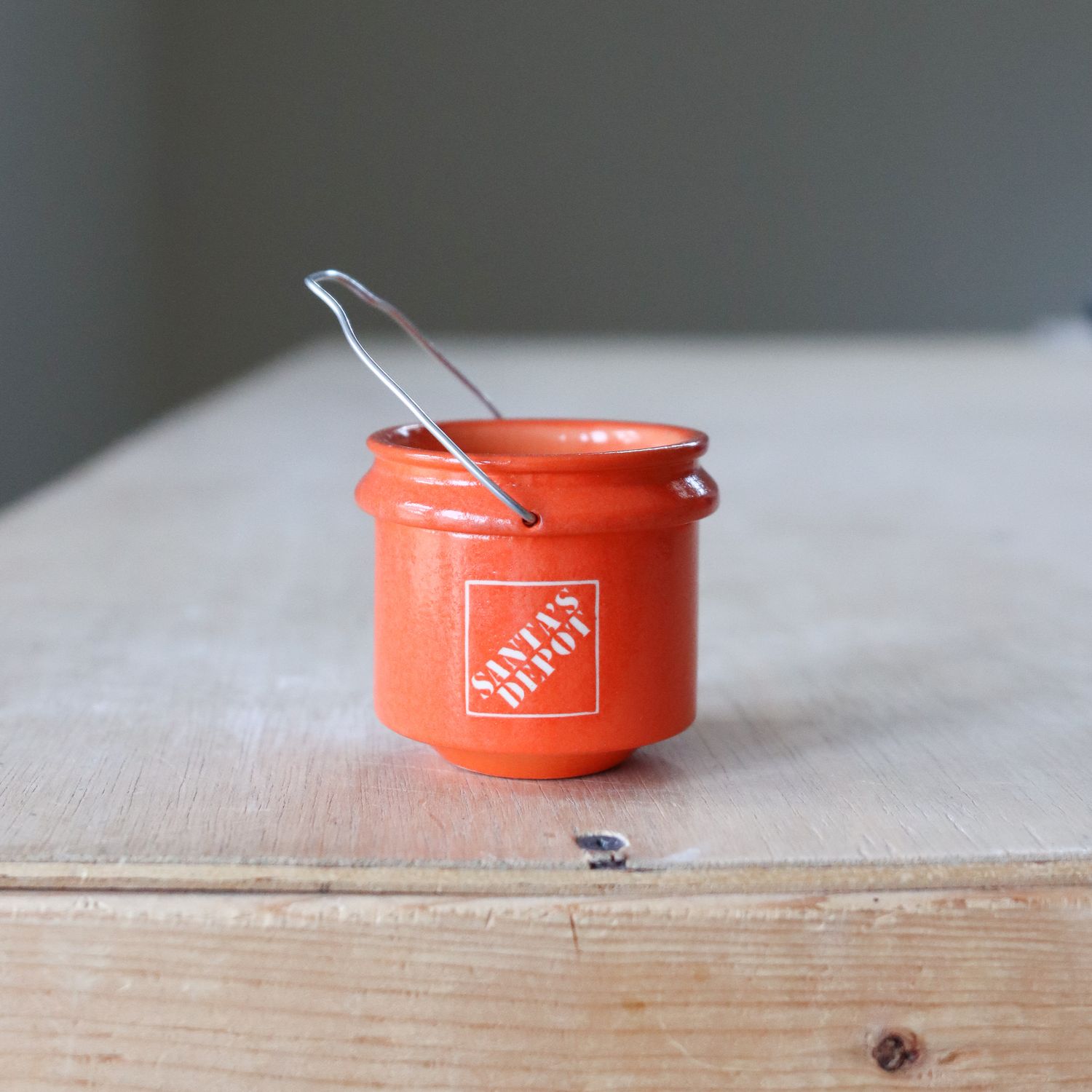 Bucket Mug Ornament - Santa's Depot