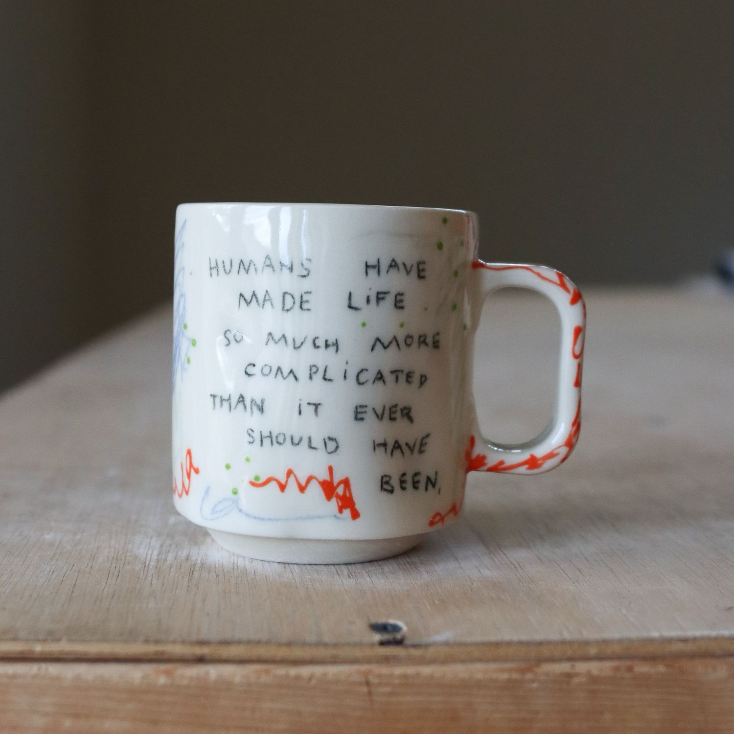 Wonky Boi Mug - “Complicated”
