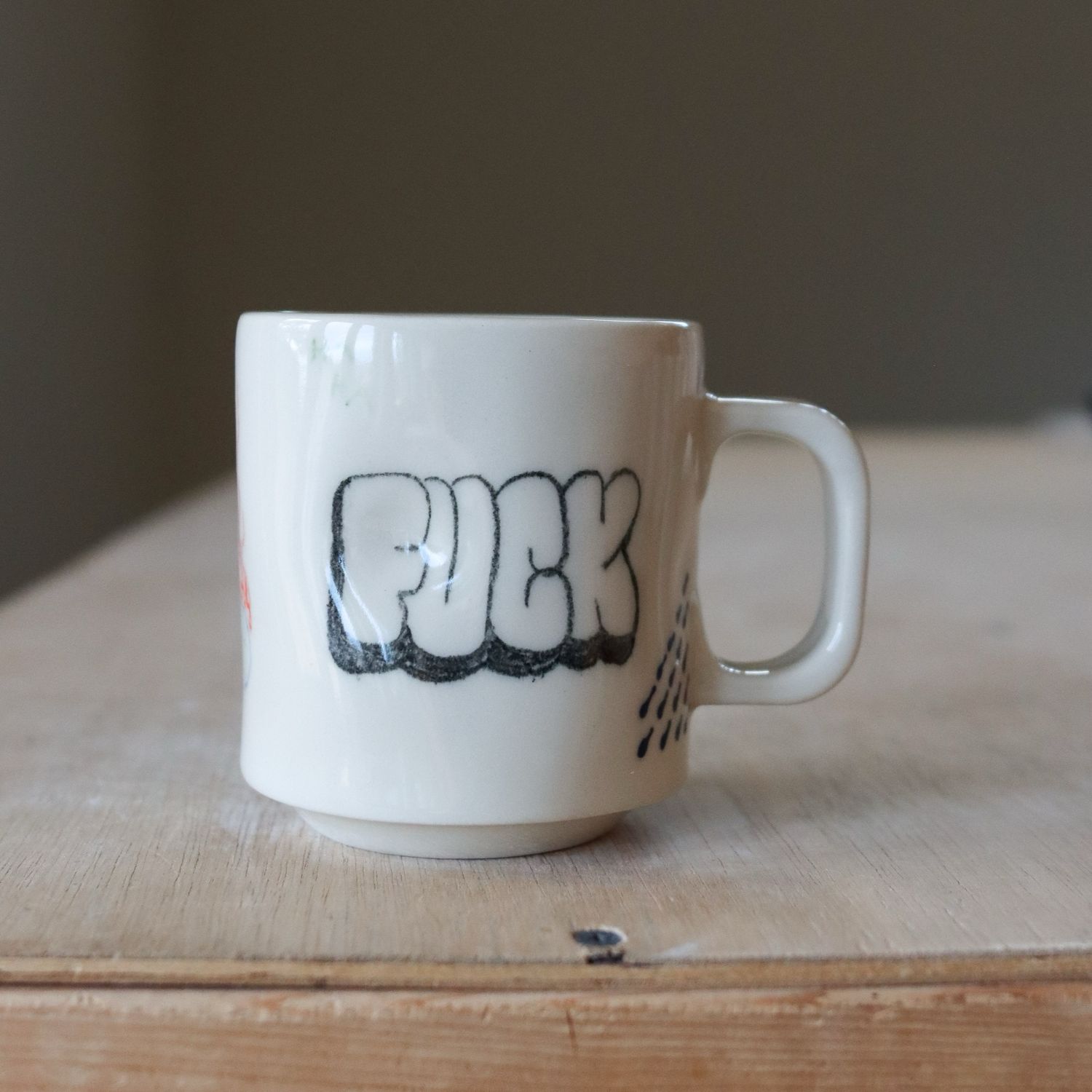 Wonky Boi Mug - “Fuck”