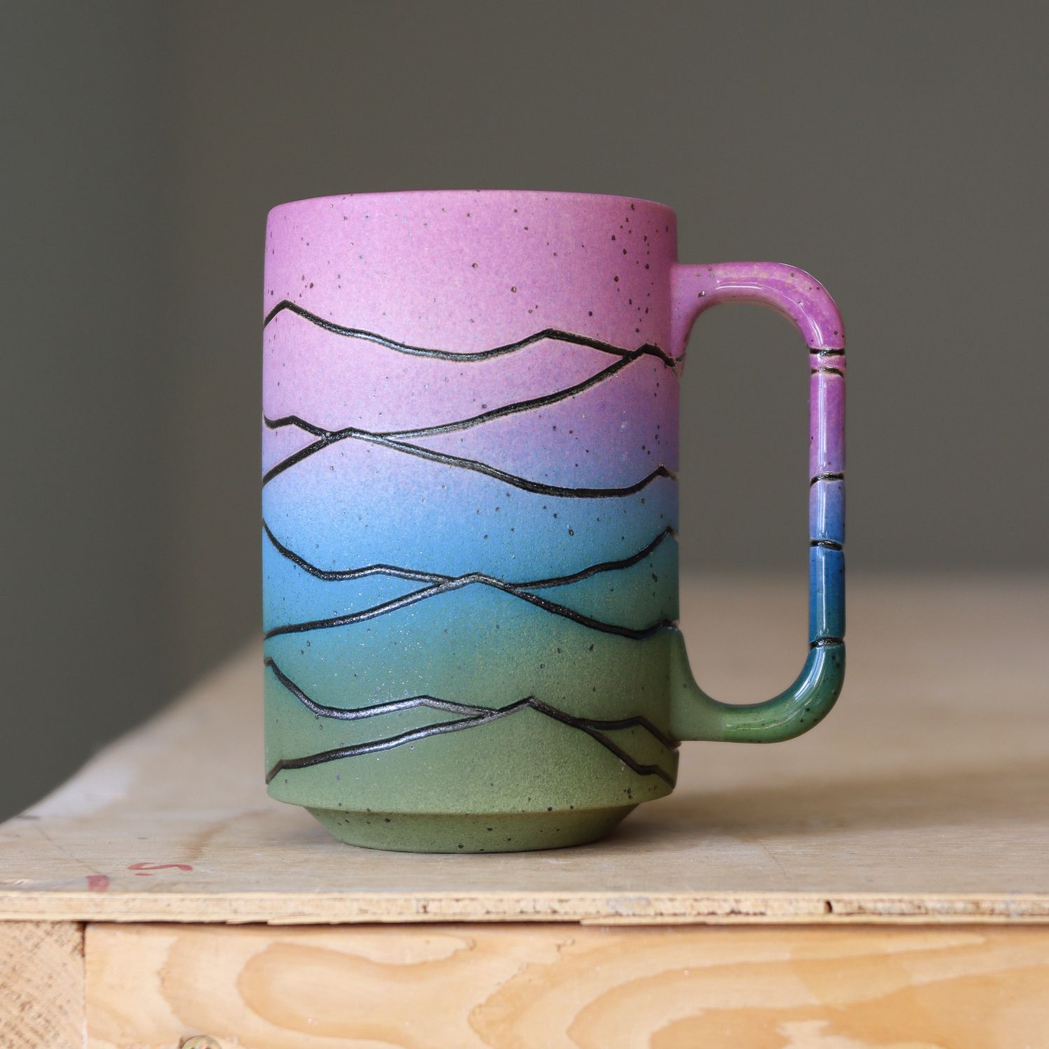 Cool Glitter Inlay - Nightshift Mug