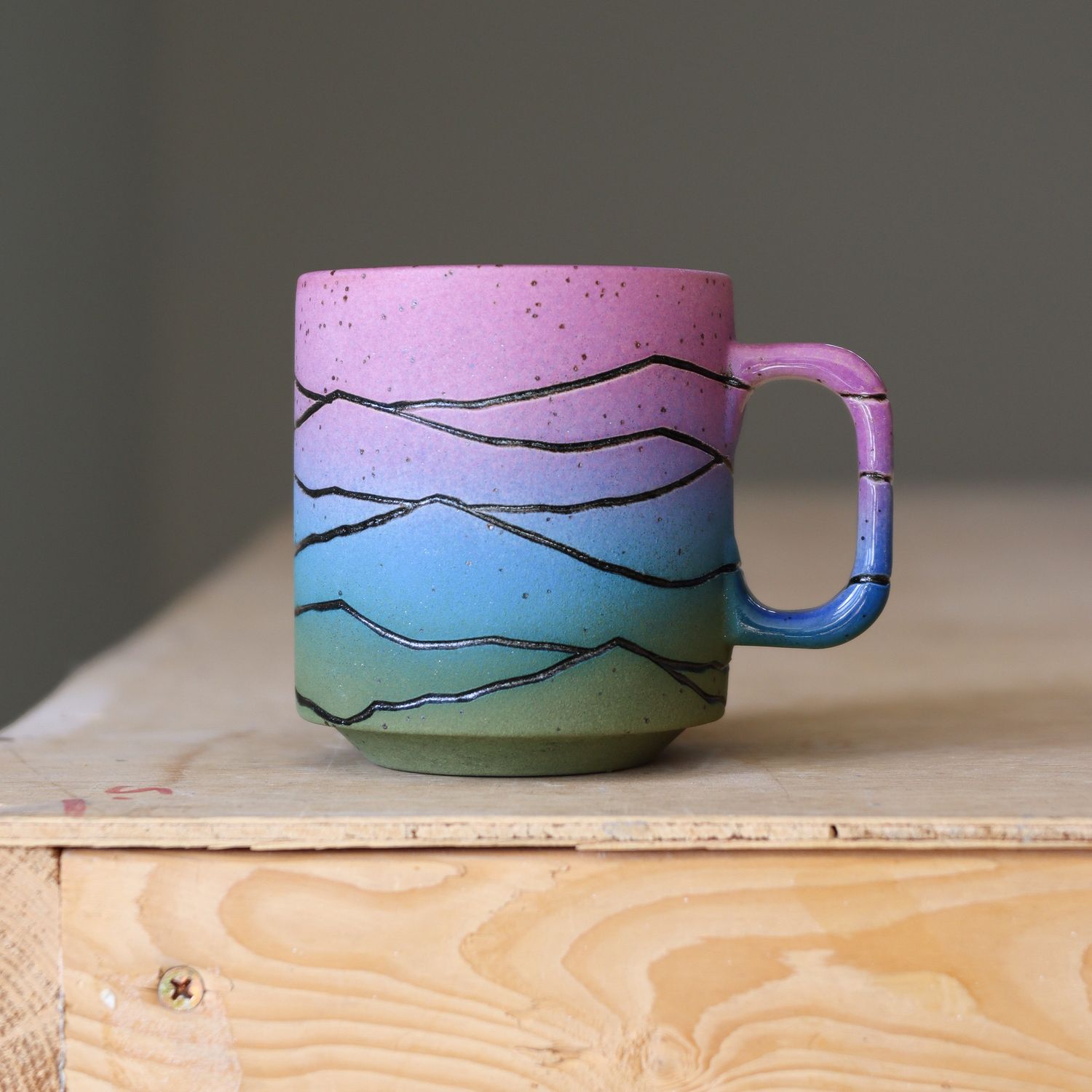 Cool Glitter Inlay - Everyday Mug