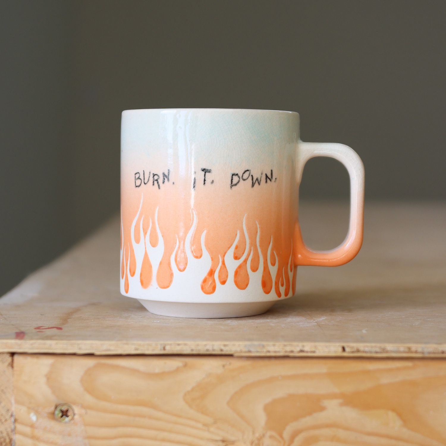 Fire Melts Ice  - Everyday Mug(SECONDS)