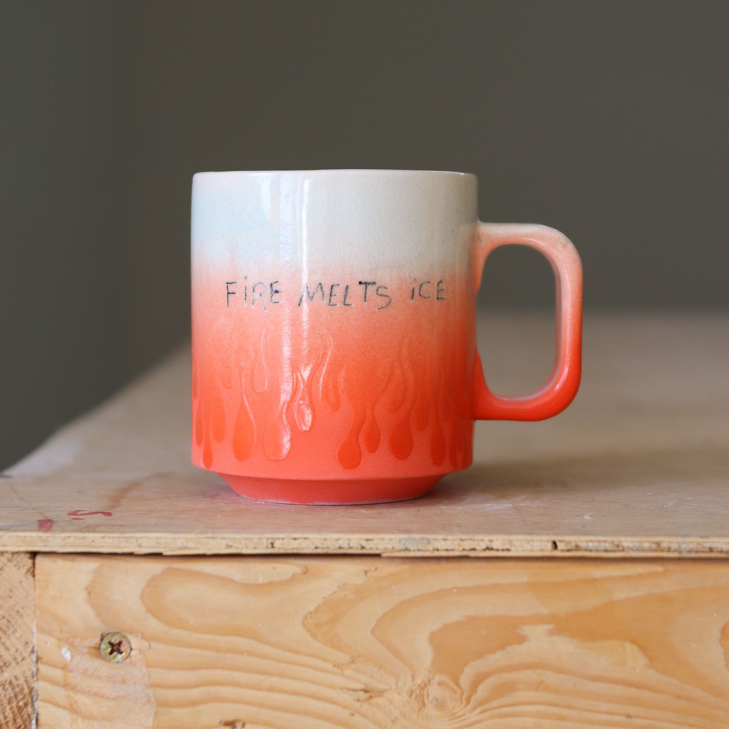 Fire Melts Ice  - Everyday Mug(SECONDS)