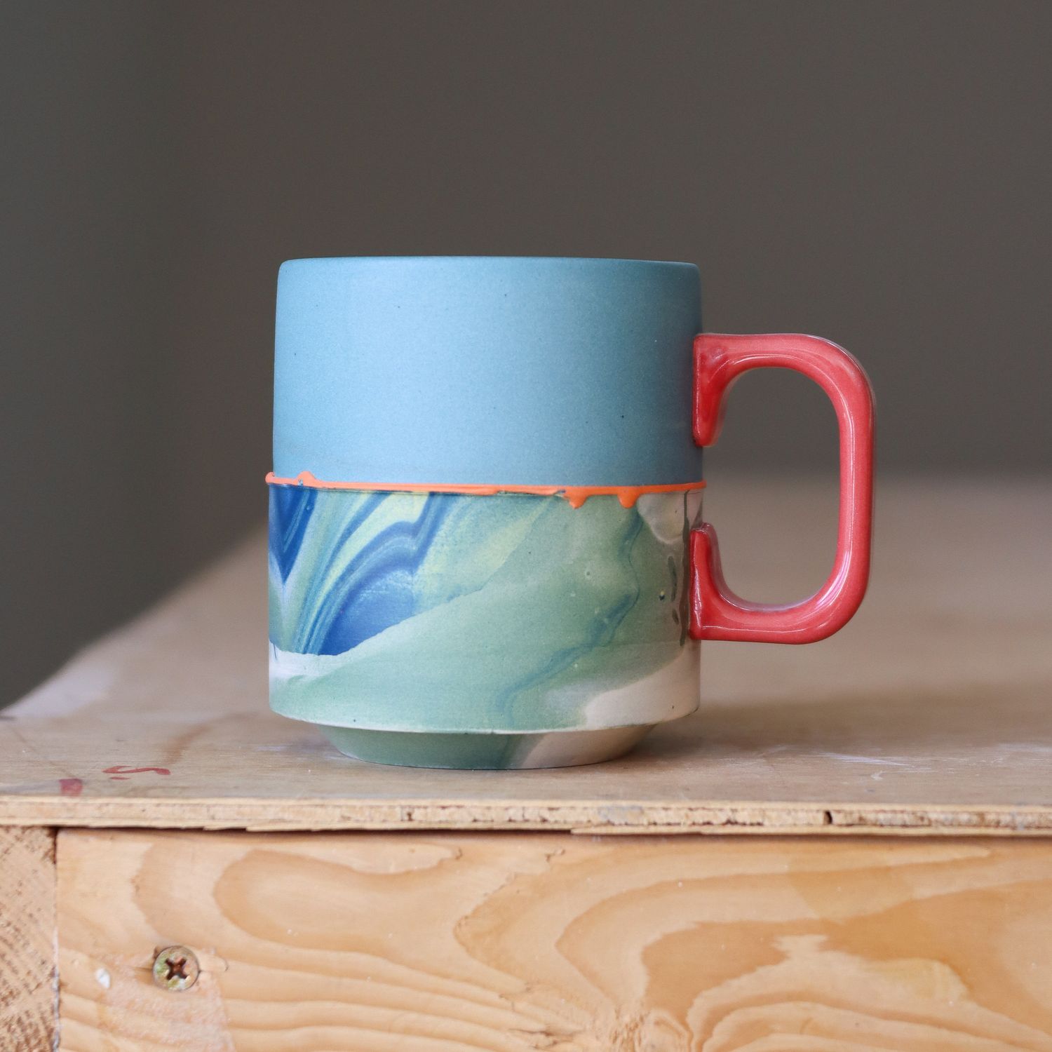 Color Block Marble 2 - Everyday Mug