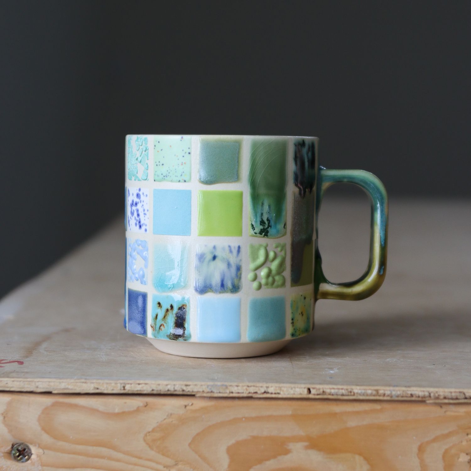 Test Tile(BLUE/GREEN) - Everyday Mug