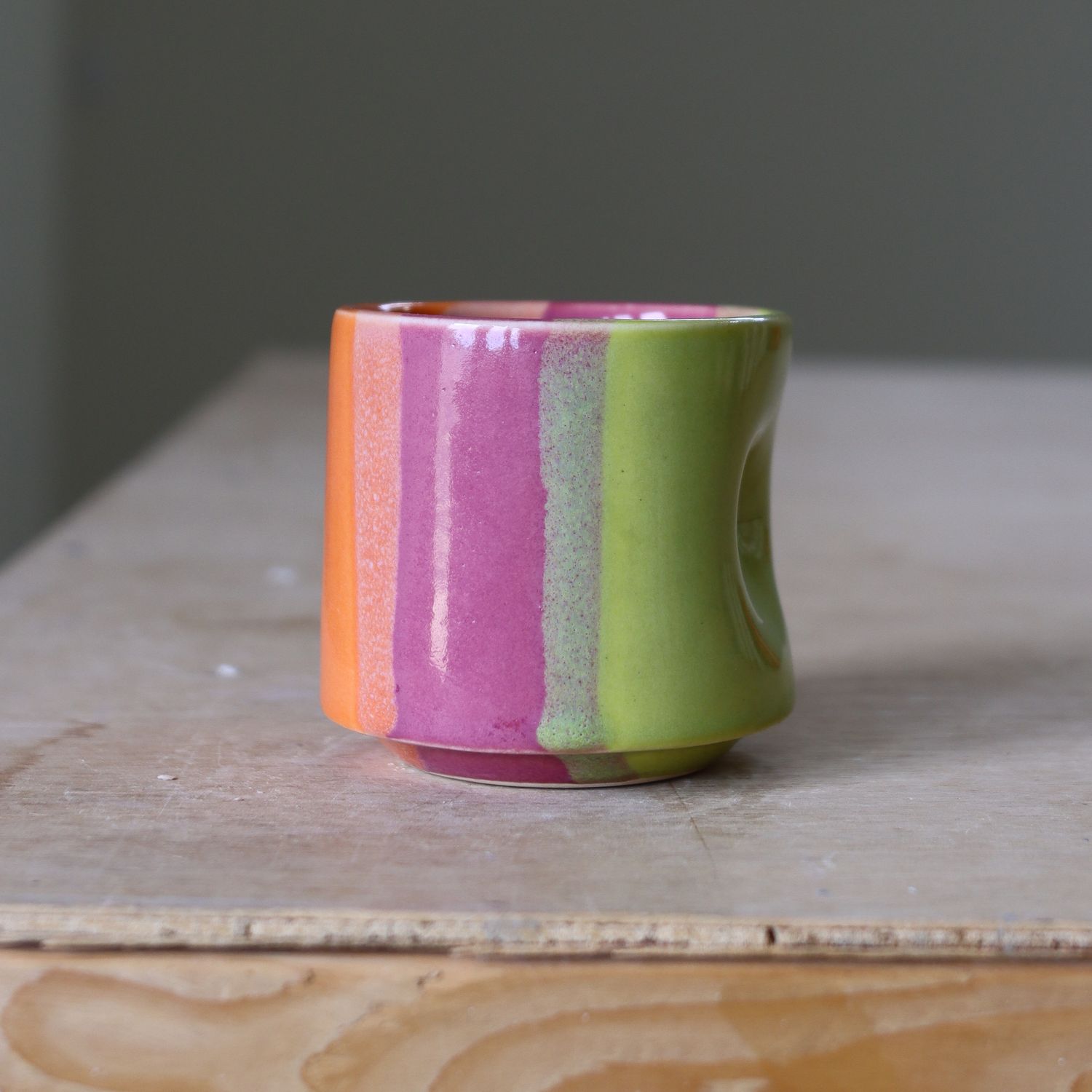 Rainbow Sherbet - Rocky Thumbler