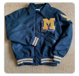 Girl's Letter Jacket
