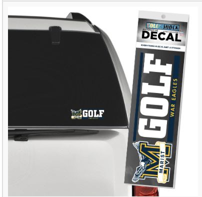 Marist Golf Decal