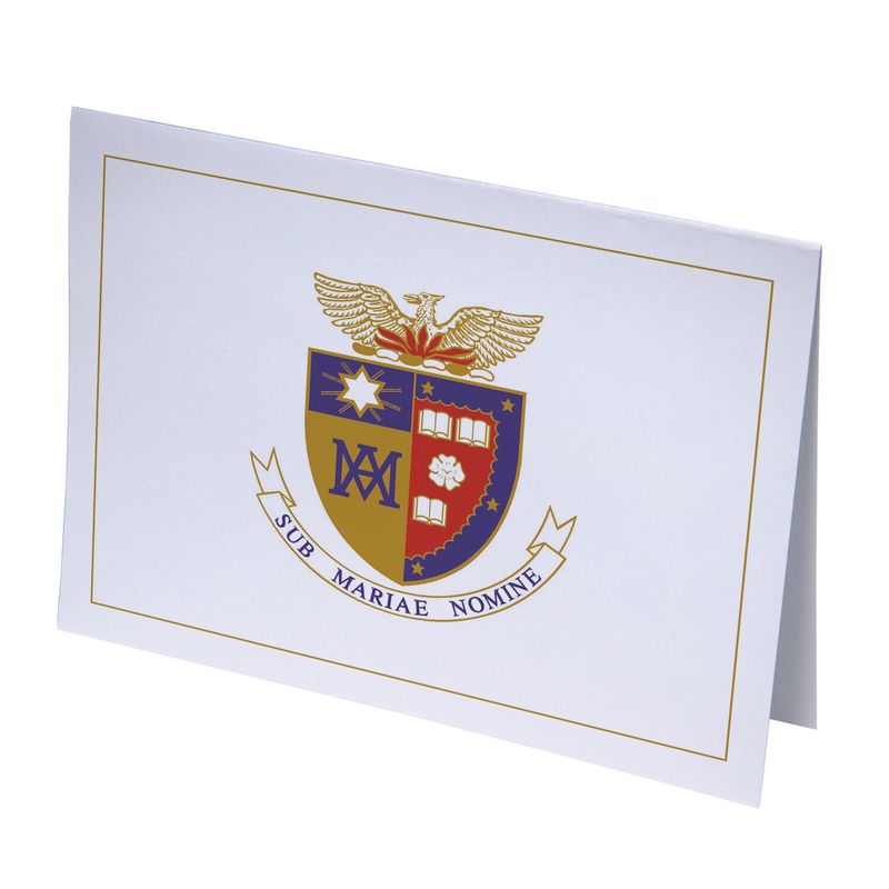 Boxed Note Cards - Crest