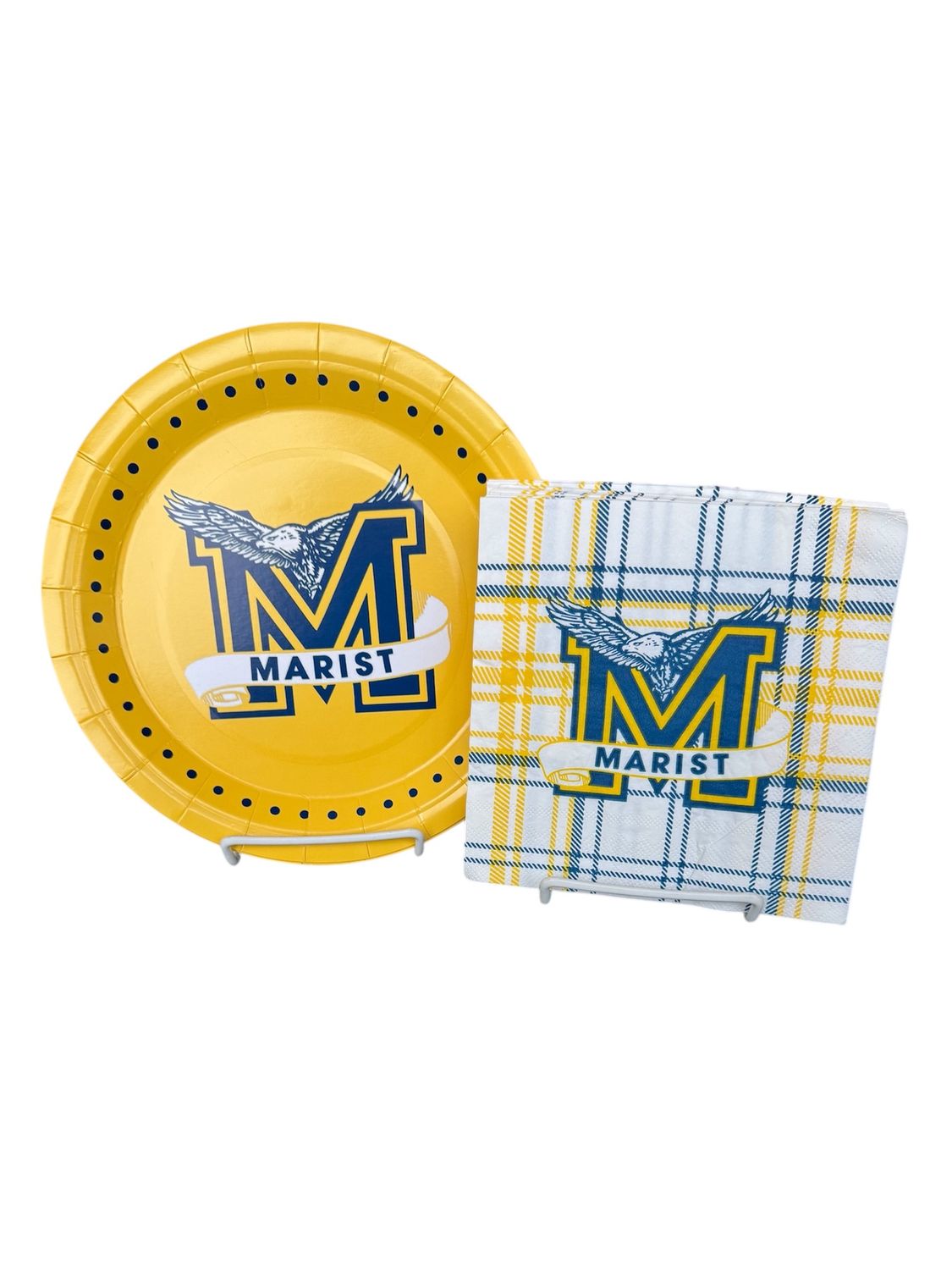 9&quot; Salad Plate &amp; Luncheon Napkin Set (48 pieces)