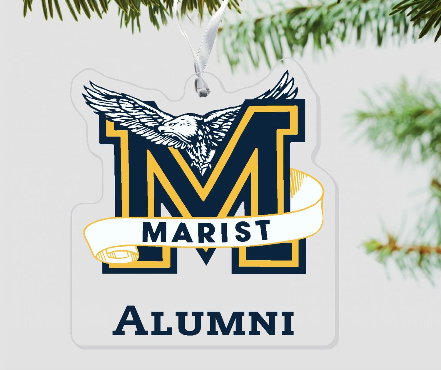 Acrylic Alumni Ornament