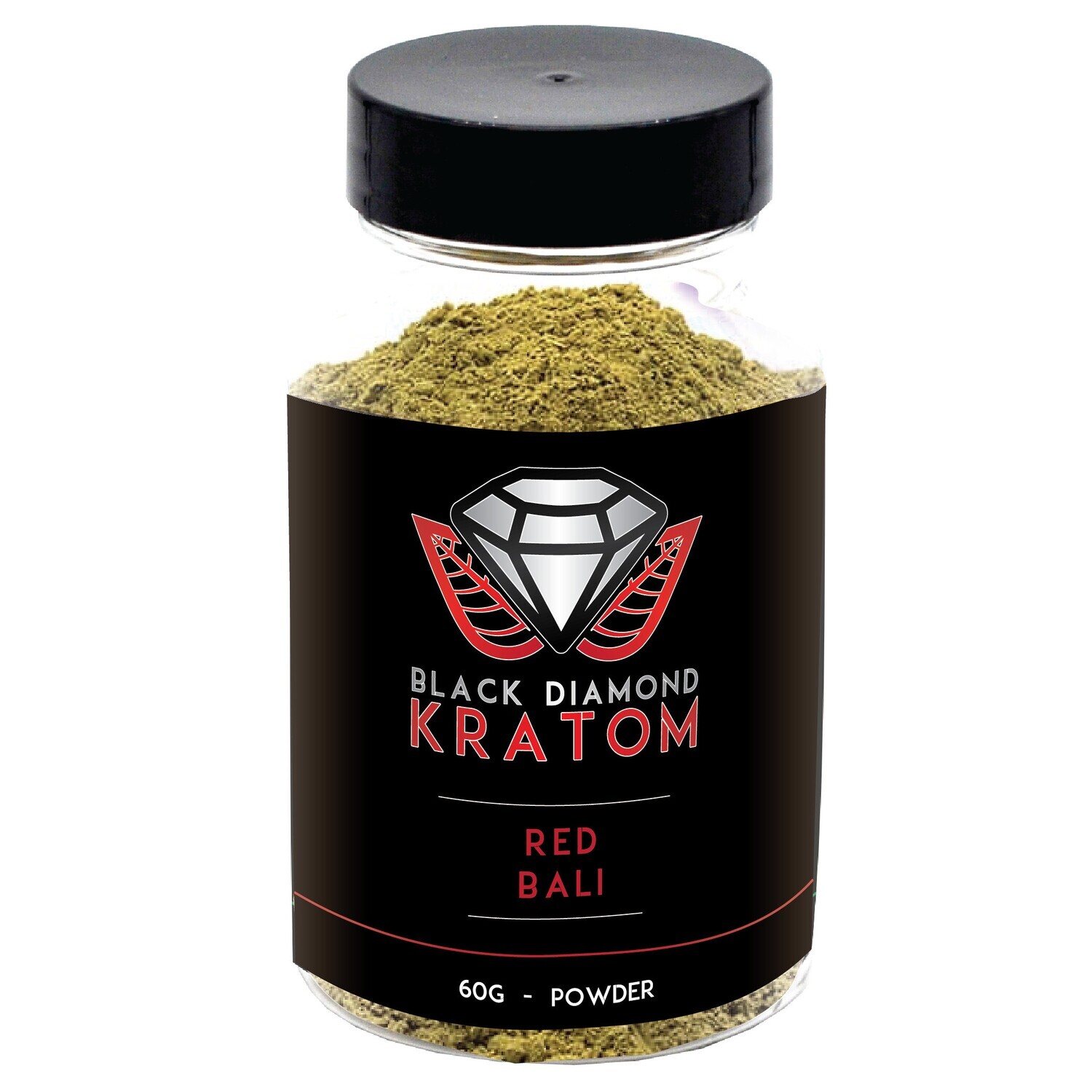 Black Diamond Powder, Color: Red, Size: 60 gram