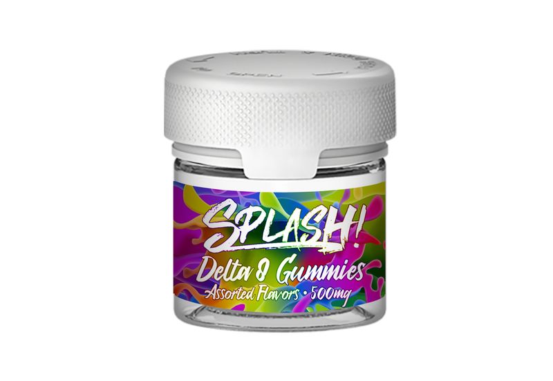 Splash Delta 8 Gummies 50mg each