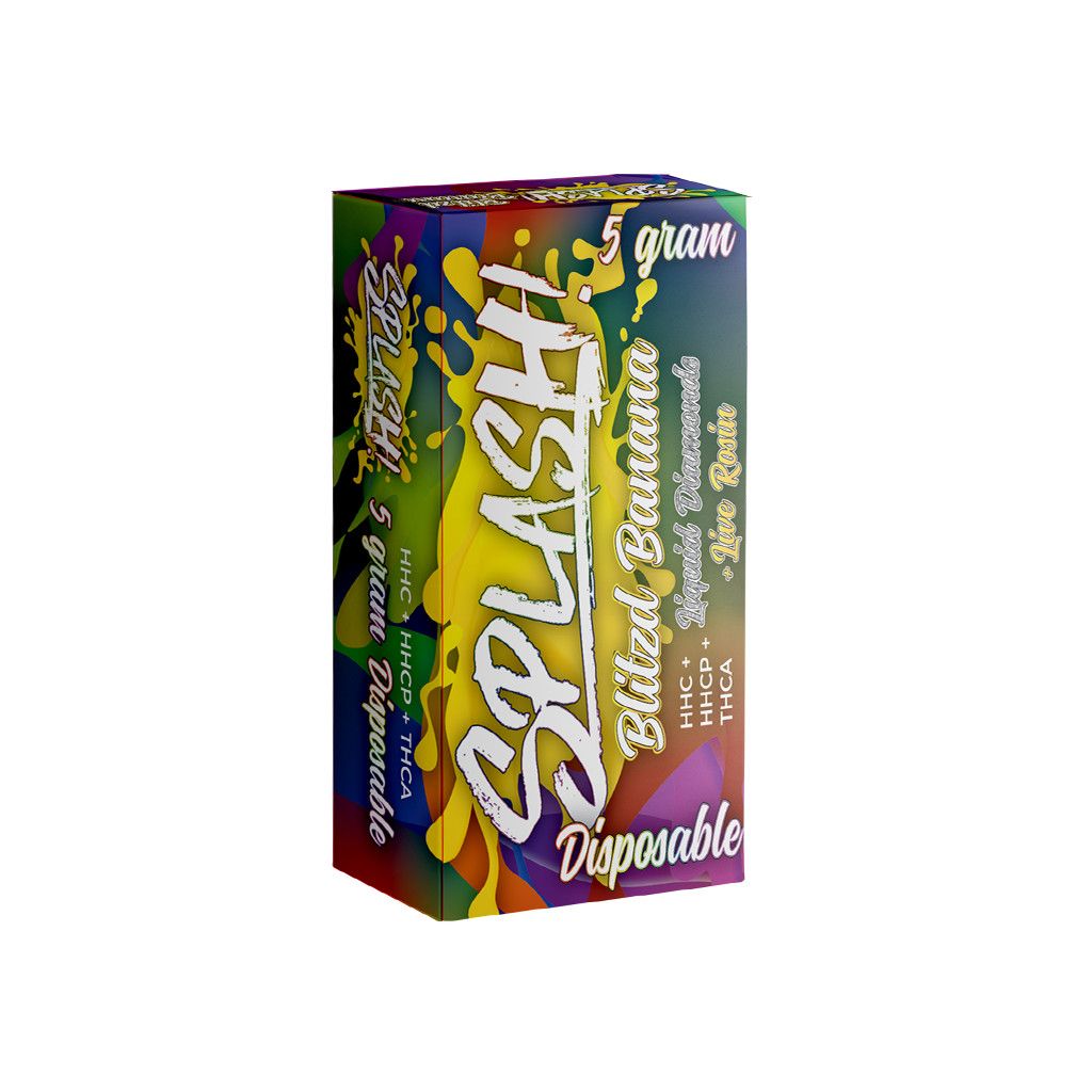 Splash 5g Disposable, strain: Blitzd Banana