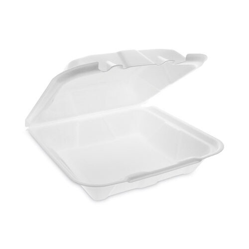 AXX-9X9L - Axxion Hinged Container 9x9 Plain 2/100ct