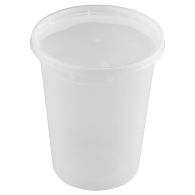 TY-S24 / DLH24 - 24oz PP Deli Container, 240 sets (24/20)