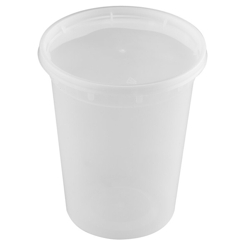 TY-S24 / DLH24 - 24oz PP Deli Container, 240 sets (24/20)