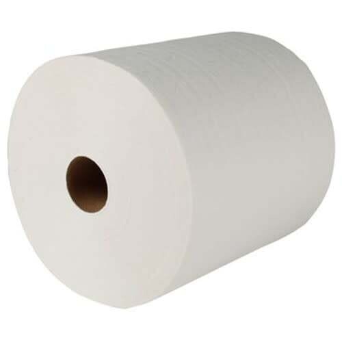 RP-HWT600V-Royalty Virgin Roll Paper Towels,8&quot; x 600ft, White, 12 Rolls/Carton