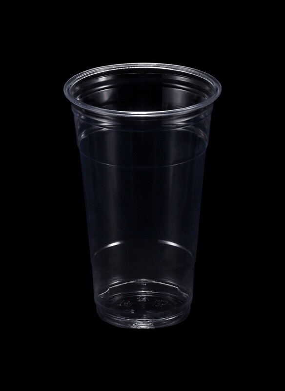 C24PET98M - 24oz Clear PET Cup, 98mm, 600pc (50/12)