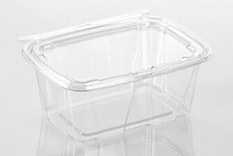 T16616/TE-RT-32  - Container, Rectangular 32 oz  Tamper Evident 240pcs