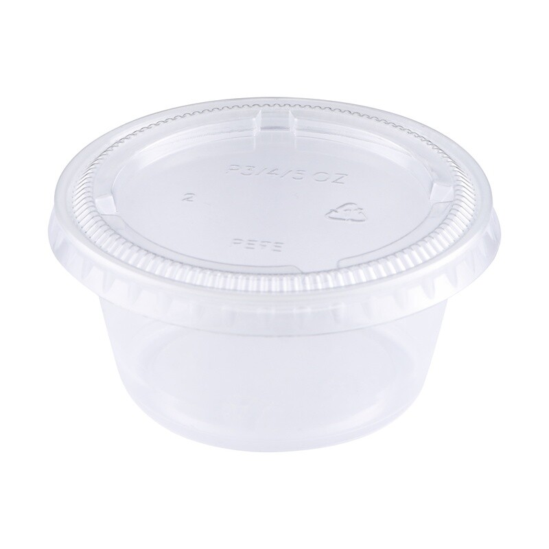 TY-P325 / PC325- 3.25oz Portion Cups, PP, 2500pc (100/25)