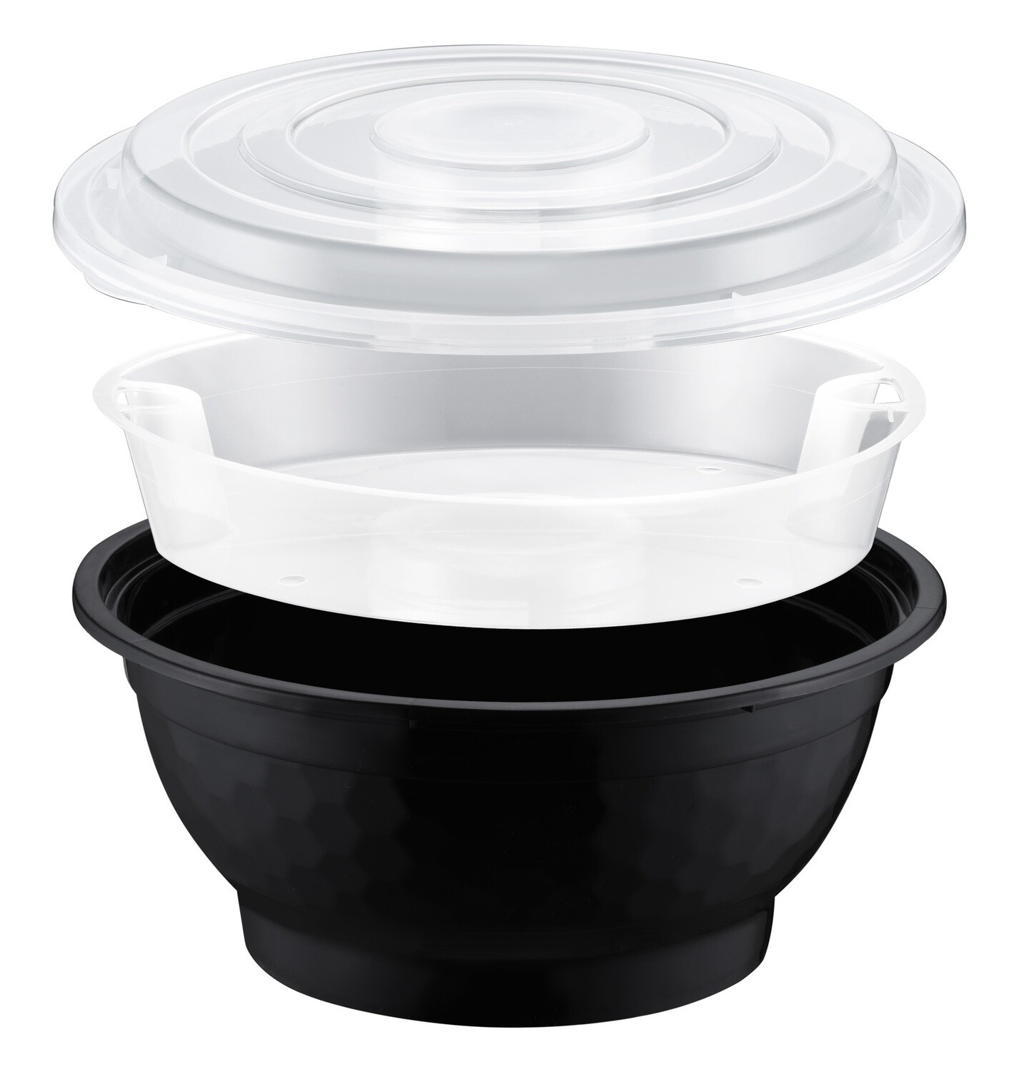 NB-502 / NCB502- 50oz Microwaveable Noodle Bowl with Insert and Lid, 90 Sets (30/9)