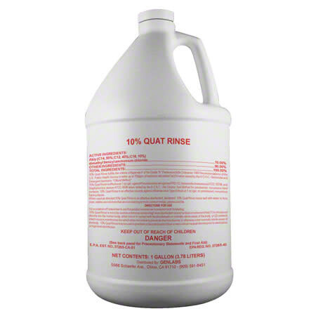 CLQ - Genlabs 10% Quat Rinse - 4gal/cs