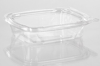 T16610/TE-RT-8 - Container, Rectangular 8 oz  Tamper Evident 280pcs