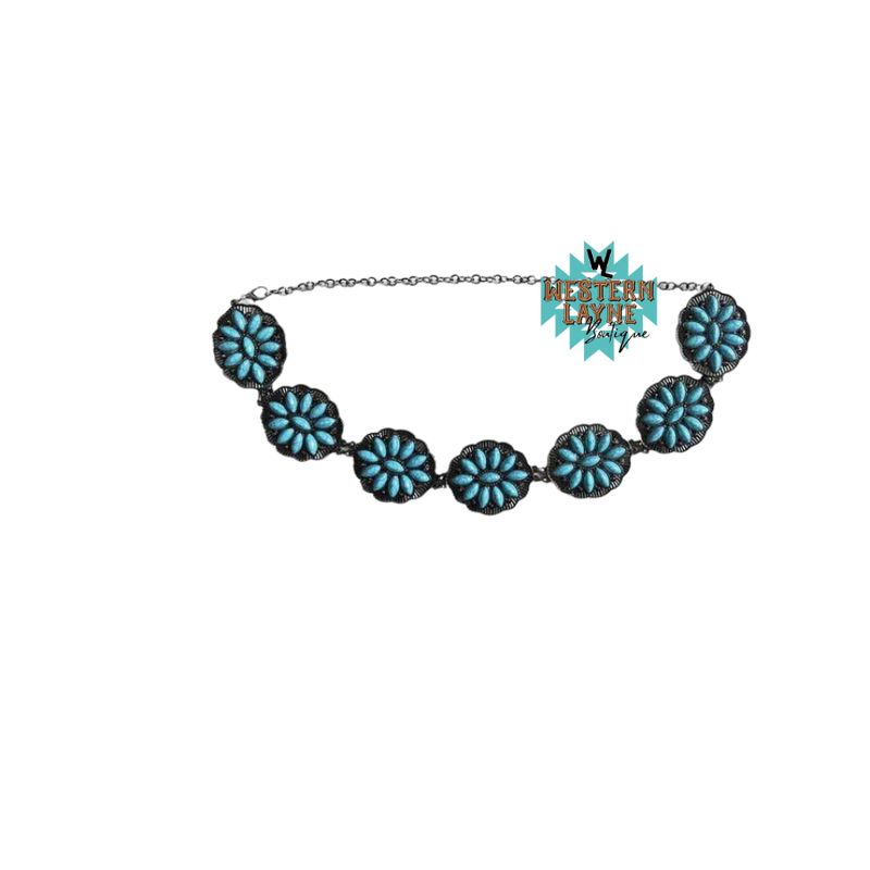 Turquoise Stone Girls Belt