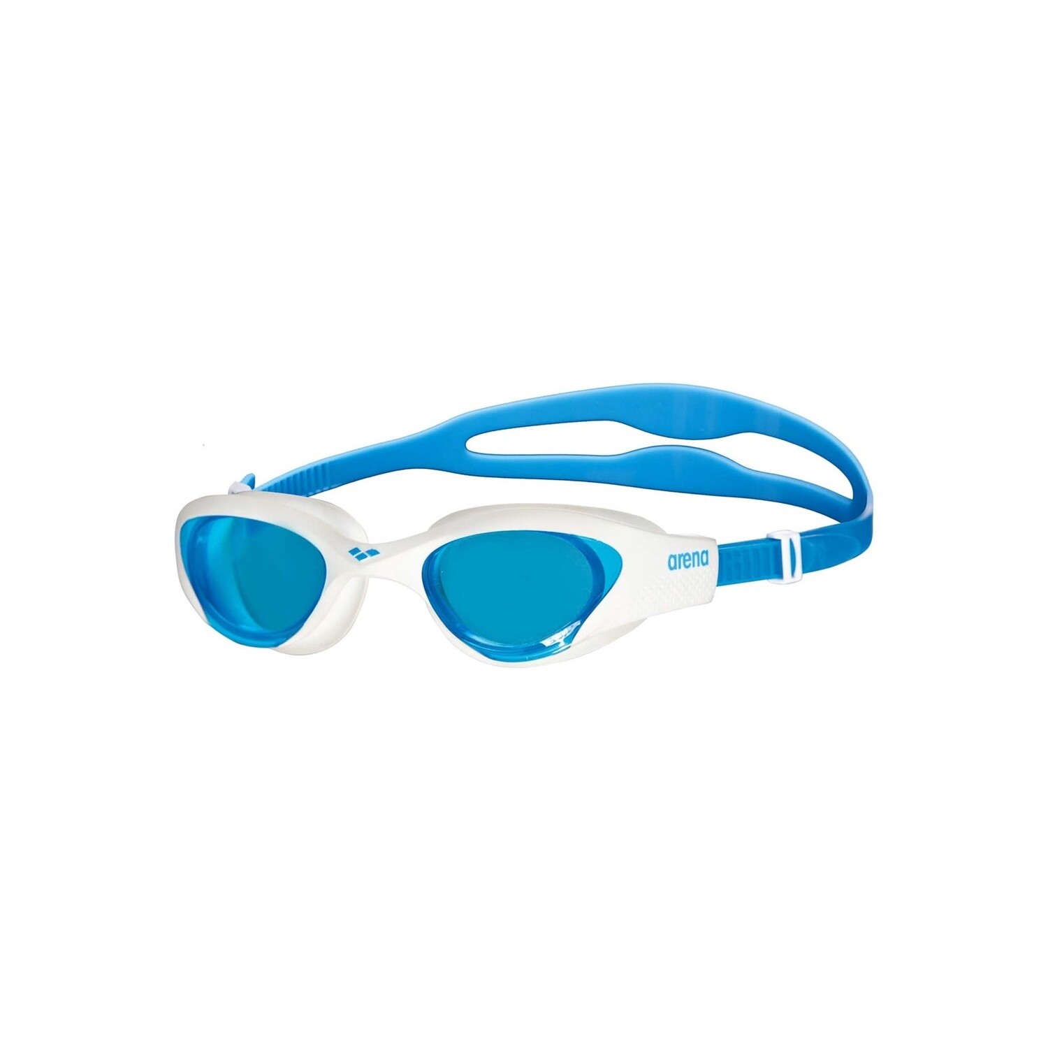 The One Goggles (Adult) - Arena, Colour: Light Blue-White-Blue