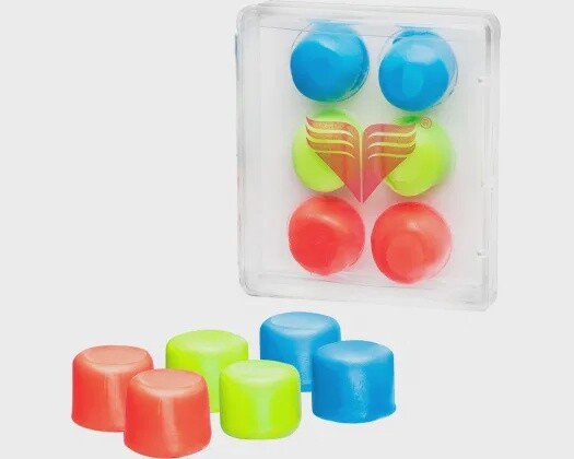 Silicone Ear Plug Multi-Colored (Children)  -3 Pairs - TYR
