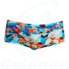 Classic Trunks (Men) - Funkita, Design: Smashed Wave, Size: S