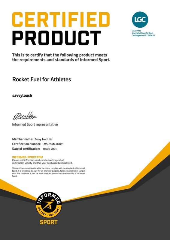 Rocket Fuel for Athletes (100ml)